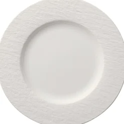 Assiette plate rond blanc porcelaine Ø 27 cm The Rock - VILLEROY & BOCH Hot