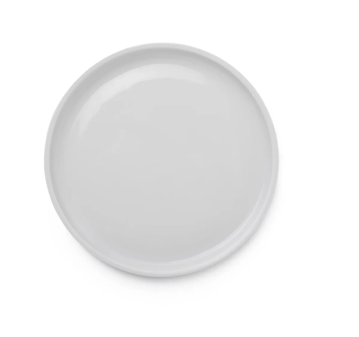 Assiette plate rond blanc porcelaine Ø 18 cm La Vaisselle De L'econome - DEGRENNE Outlet