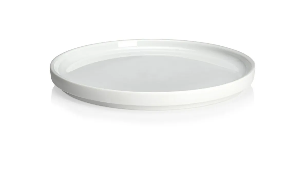 Assiette plate rond blanc porcelaine Ø 18 cm La Vaisselle De L'econome - DEGRENNE Outlet