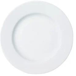 Assiette plate rond blanc porcelaine Ø 30,5 cm Roma - Aucune