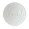 MEDARD DE NOBLAT Assiette plate rond blanc porcelaine Ø 15,5 cm Onde Outlet