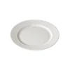 Assiette plate rond blanc porcelaine culinaire Ø 17 cm Plisse - PILLIVUYT