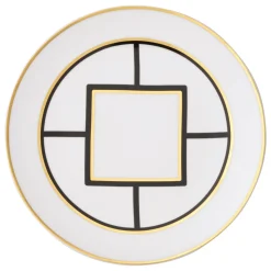 Assiette plate rond blanc porcelaine bone china Ø 22 cm Metrochic - VILLEROY & BOCH Online