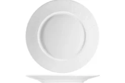 Assiette plate rond blanc porcelaine Ø 30,2 cm Pure White - PROOF Outlet