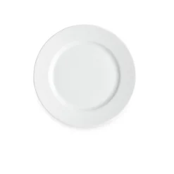 Assiette plate rond blanc porcelaine Ø 28 cm Eventail - PILLIVUYT Clearance