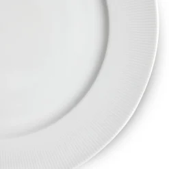 Assiette plate rond blanc porcelaine Ø 28 cm Eventail - PILLIVUYT Clearance