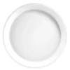 Assiette plate rond blanc porcelaine culinaire Ø 23 cm Regithermie - enova New