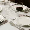 SERAX Assiette plate rond blanc porcelaine Ø 26 cm Silhouette Discount