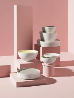 DEGRENNE Assiette plate rond blanc porcelaine Ø 26 cm La Vaisselle De L'econome Online
