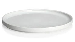 DEGRENNE Assiette plate rond blanc porcelaine Ø 26 cm La Vaisselle De L'econome Online