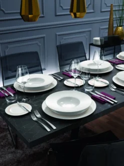 Assiette plate rond blanc porcelaine Ø 24 cm Stella Vogue - VILLEROY & BOCH Online