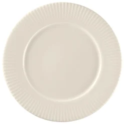 Assiette plate rond blanc porcelaine bone china Ø 21,9 cm Spectra - RAK Online