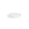 DEGRENNE Assiette plate rond blanc porcelaine de limoges Ø 14 cm Collection L Couture Clearance