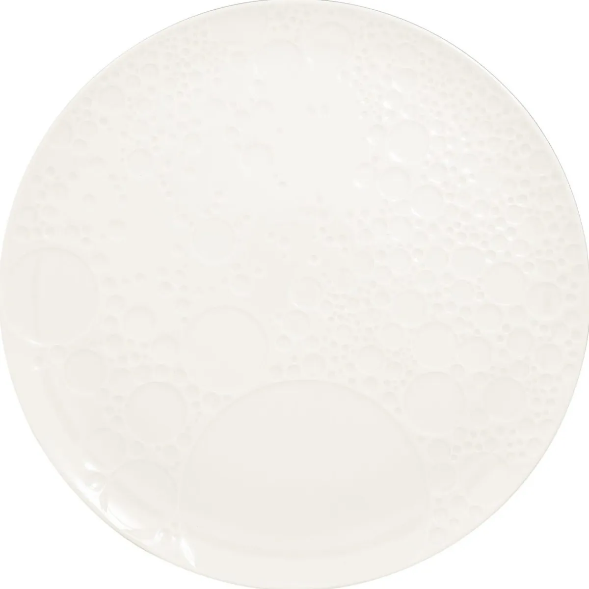 RAK Assiette plate rond blanc porcelaine vitrifiée Ø 29,9 cm Create Online