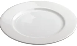 Assiette plate rond blanc porcelaine culinaire Ø 17 cm Les Essentiels - REVOL Discount