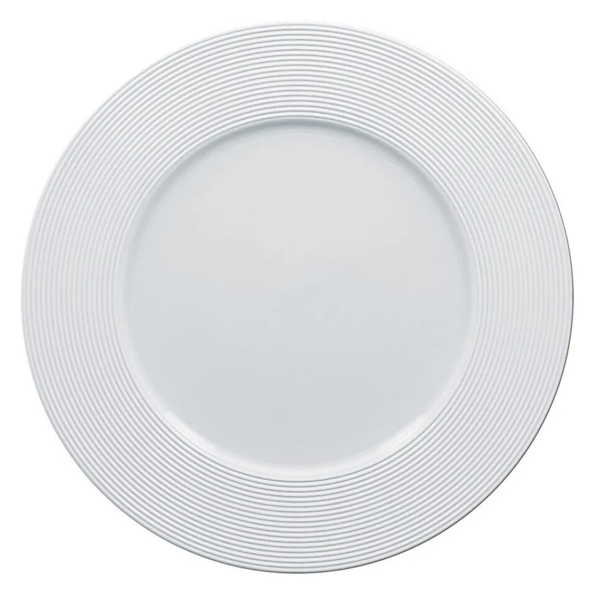 RAK Assiette plate rond blanc porcelaine vitrifiée Ø 30,7 cm Evolution Clearance