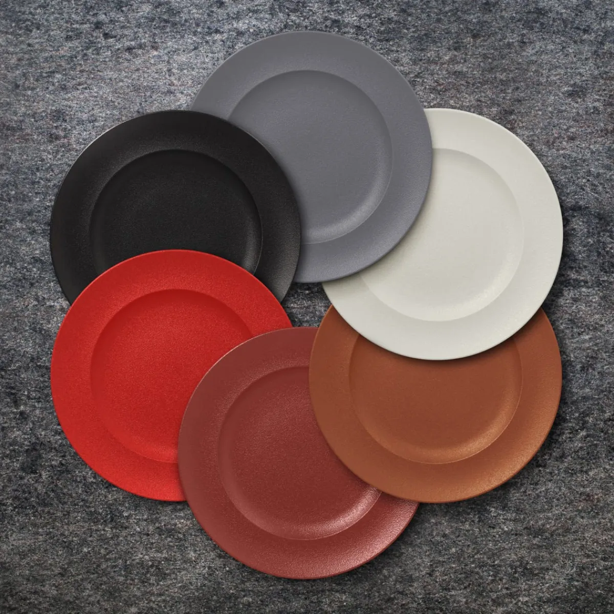 RAK Assiette plate rond blanc porcelaine vitrifiée Ø 20,9 cm Neo Fusion New