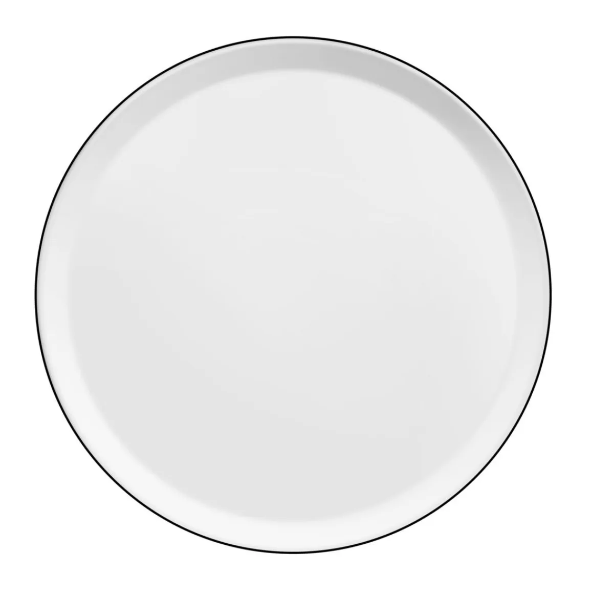 Assiette plate rond blanc porcelaine Ø 27 cm Yaka - MEDARD DE NOBLAT Outlet