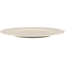 Assiette plate rond blanc porcelaine bone china Ø 23,1 cm Bravura - RAK Online