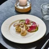 Assiette plate rond blanc porcelaine Ø 27 cm Pure White - PROOF Outlet