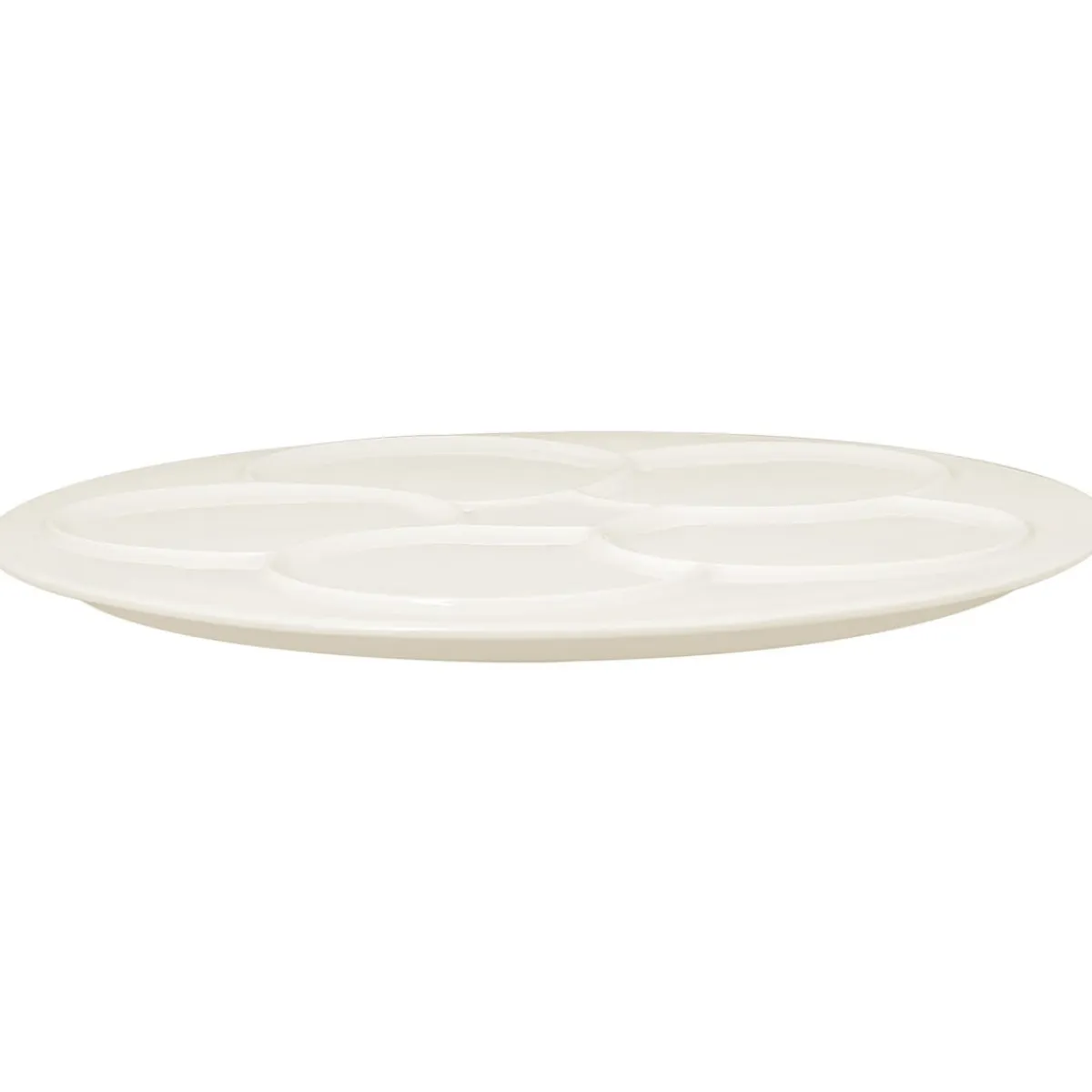 RAK Assiette plate rond blanc porcelaine vitrifiée Ø 29,9 cm Create
