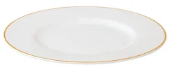 Assiette plate rond blanc porcelaine bone china Ø 24,5 cm Chateau Septfontaines - VILLEROY & BOCH New