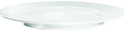 PILLIVUYT Assiette plate rond blanc porcelaine culinaire Ø 15 cm Sancerre Hot