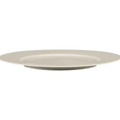 Assiette plate rond blanc porcelaine bone china Ø 29,2 cm Fedra - RAK