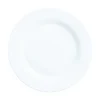 ARCOROC Assiette plate rond blanc verre opal Ø 24 cm Intensity New