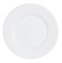 LUMINARC Assiette plate rond blanc verre opal Ø 19 cm Everyday New