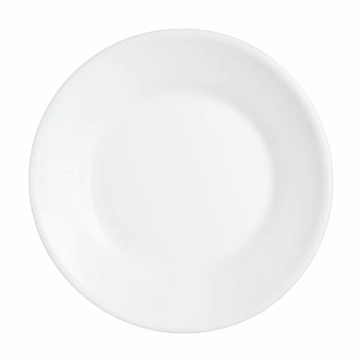 Assiette plate rond blanc verre opal Ø 15,5 cm Restaurant - ARCOROC Best