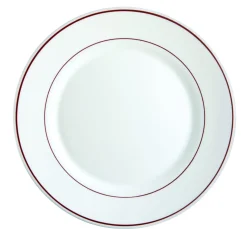 ARCOROC Assiette plate rond blanc verre opal Ø 25 cm Restaurant Filet Bordeaux Online