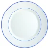 ARCOROC Assiette plate rond blanc verre opal Ø 25 cm Restaurant Filet Bleu Hot