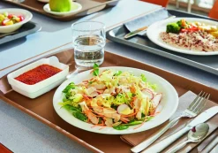 ARCOROC Assiette plate rond blanc verre opal Ø 23,5 cm Hoteliere Online