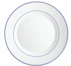 ARCOROC Assiette plate rond blanc verre opal Ø 15,5 cm Restaurant Filet Bleu Sale