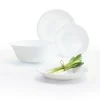 Assiette plate rond blanc verre opal Ø 25 cm Feston - LUMINARC Best