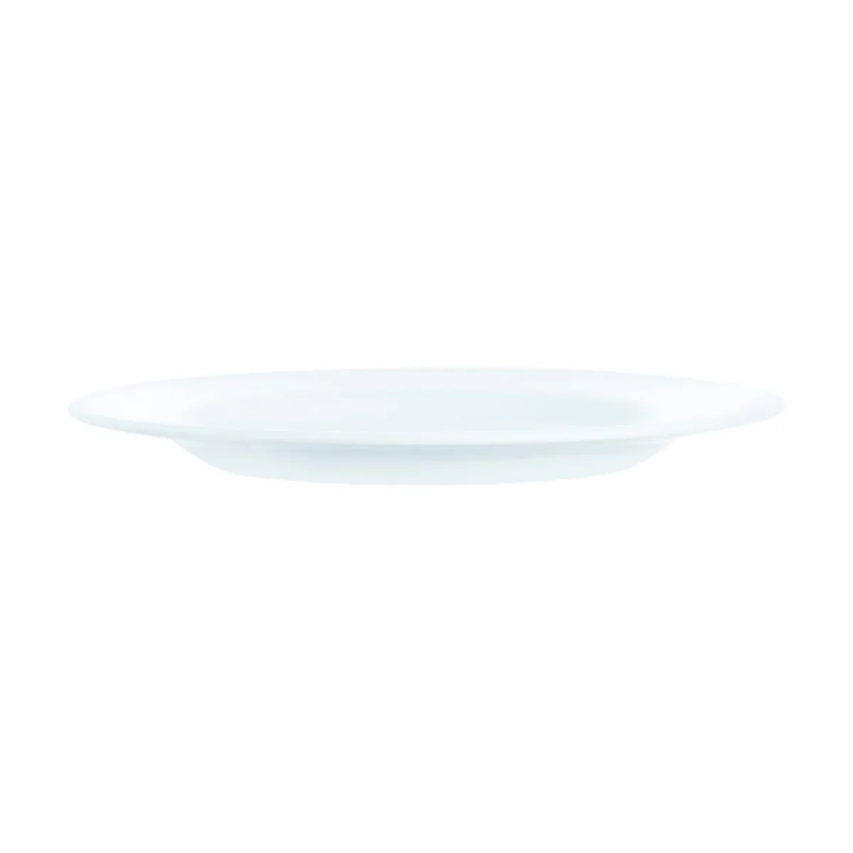 Assiette plate rond blanc verre opal Ø 20,5 cm Intensity - ARCOROC Hot