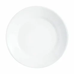 ARCOROC Assiette plate rond blanc verre opal Ø 22,5 cm Restaurant Best