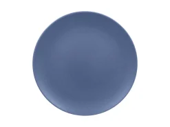 RAK Assiette plate rond bleu porcelaine vitrifiée Ø 30,7 cm Neo Fusion
