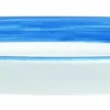 ARCOROC Assiette plate rond bleu verre opal Ø 23,5 cm Brush Clearance