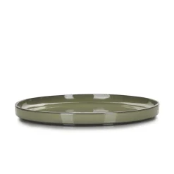 REVOL Assiette plate rond cardamome porcelaine culinaire Ø 26 cm  Caractère Outlet