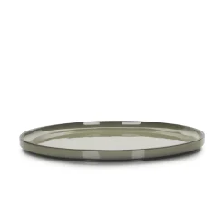Assiette plate rond cardamome porcelaine culinaire Ø 30 cm Caractère - REVOL Online