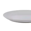 PRO.MUNDI Assiette plate rond écru grès émaillé Ø 27 cm Gres Couleur
