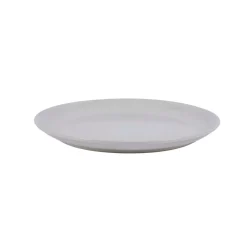 PRO.MUNDI Assiette plate rond écru grès émaillé Ø 27 cm Gres Couleur