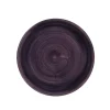 CHURCHILL Assiette plate rond deep purple porcelaine vitrifiée Ø 26 cm Stonecast Patina Sale