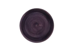 CHURCHILL Assiette plate rond deep purple porcelaine vitrifiée Ø 26 cm Stonecast Patina Sale