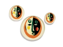 SERAX Assiette plate rond Face 1 grès émaillé Ø 22,5 cm Feast By Ottolenghi Outlet