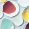 Assiette plate rond Fjord porcelaine culinaire Ø 26 cm Confluence - REVOL Best