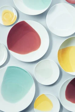 Assiette plate rond Fjord porcelaine culinaire Ø 26 cm Confluence - REVOL Best