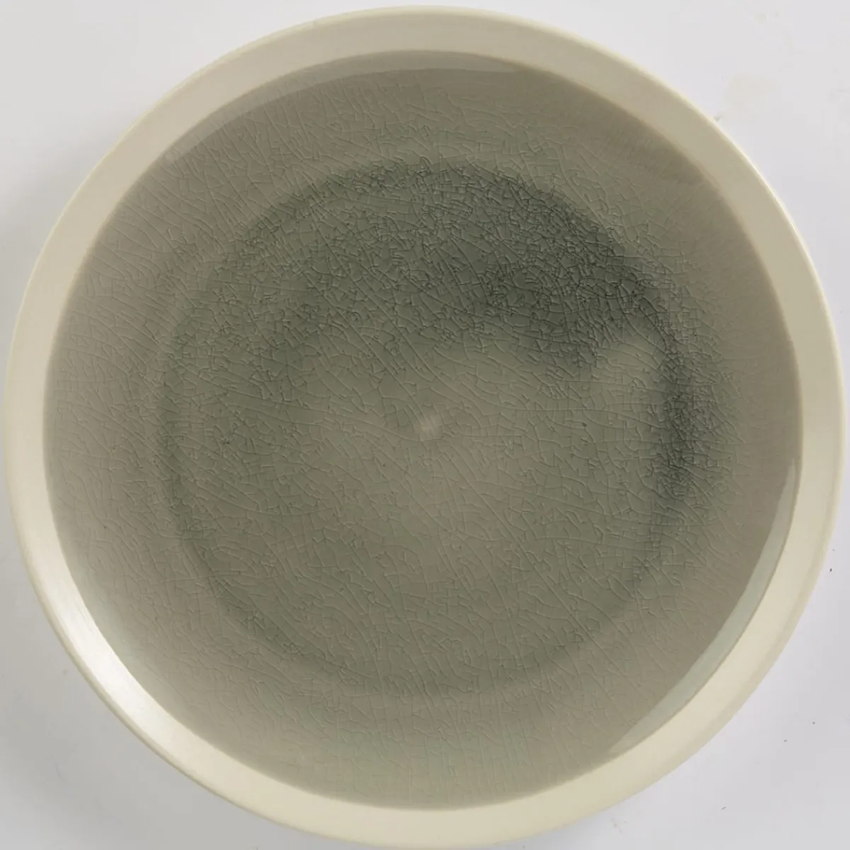 PRO.MUNDI Assiette plate rond gris grès émaillé Ø 25,5 cm Winter Discount